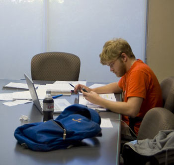 Student Studying